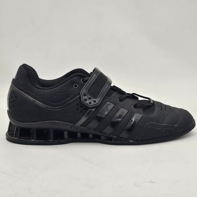 Adidas Adipower Weightlifting Shoes Mens 10 Black Training BA7923