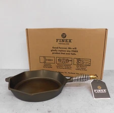 FINEX Seasoned Cast Iron 12 Inch Skillet - NEW