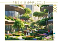 Calvendo Puzzle Urban Hustle And Bustle | 1000 Pieces, Finished Size 25.2 × 18.9