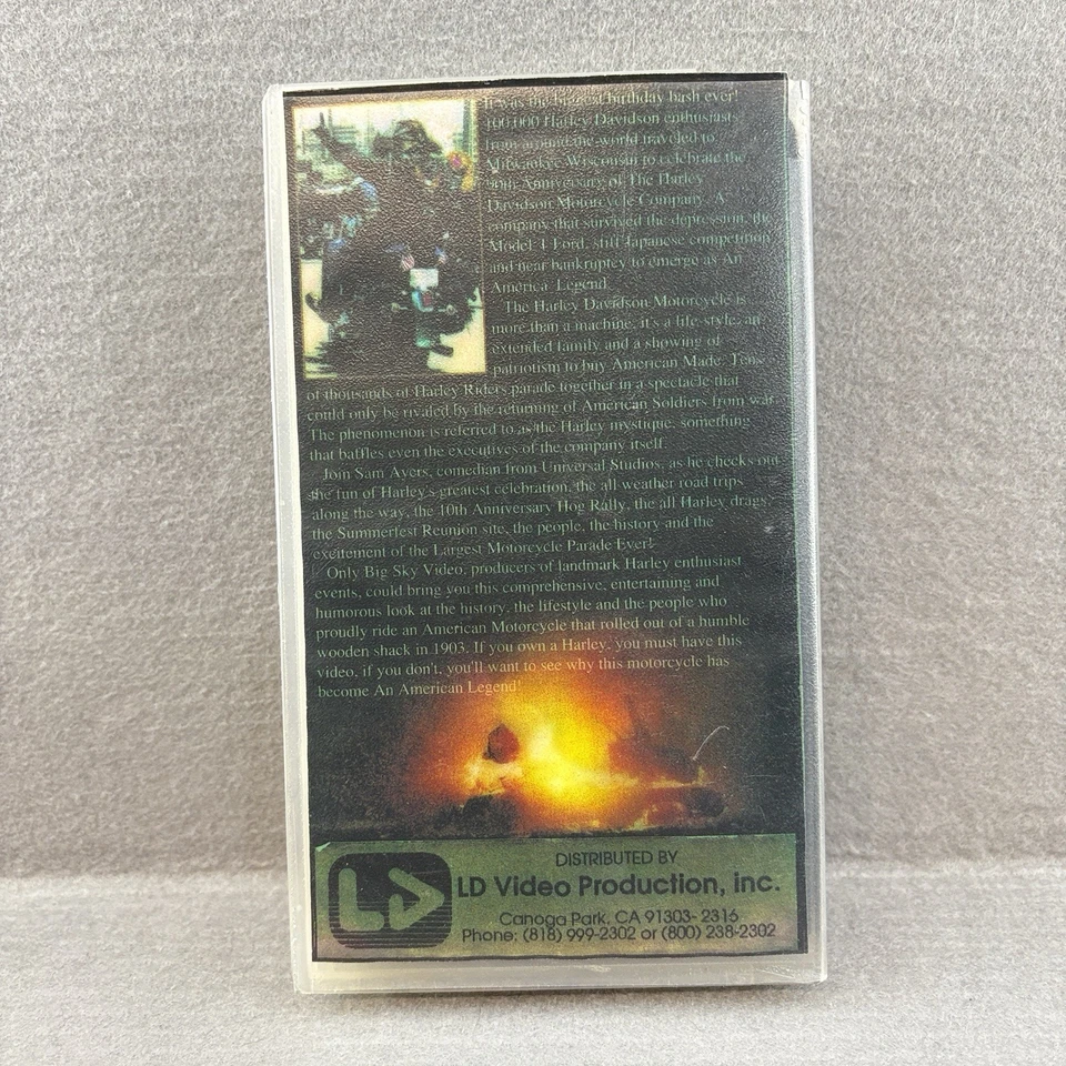 Harley Davidson 90 Years Of An American Legend VHS Video Tape - Image 2 of 3