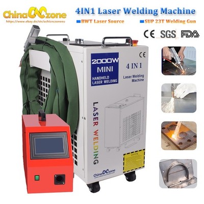 1500W 2000W 4IN1 BWT Fiber Laser Welding  Cutting Cleaning Machine SUP 28T EU