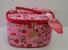 Strawberry Shortcake Women's Makeup Toiletry Bag Makeup Case Brand New With Tag