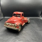 Vintage Tonka Pressed Steel Semi Tractor Truck Cab Red Mound Minn Toy 1950s-EL
