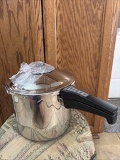 Kuhn Rikon Duromatic Top 7.4Qt 7L Pressure Cooker Stovetop Lid Rack Swiss 3344