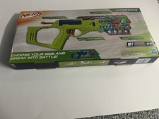NERF Jadestrike Dart Gun, 24 Soft Darts, Break-Open Barrel, Green