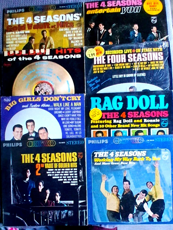 The Four Seasons Story 2枚組LPレコード The Four Seasons – The Four