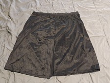 Vanity Fair Radiant Stretch Waist Half Slip Black Size XXL 24" 3411073