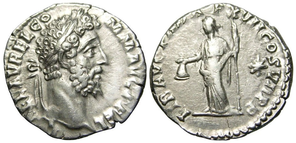 Commodus (177-192 AD) AR Denarius, Libertas - image 3 of 4