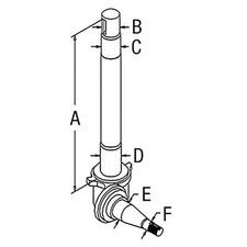 Spindle D2nn3106b Fits Ford New Holland 3600