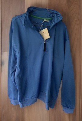 Bob Timberlake hooded sweatshirt full zip Corn blue Winter Large Designer hoodie