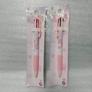Sanrio 3-Color Ballpoint Pen Character Goods Cute Made In Japan 2Nd Hand K
