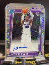 2021 Donruss Optic Rated Rookie Signatures  Neemias Queta 156 On Card Auto Disco