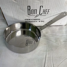 Bon Chef 6 PC Small Serving Pans Stainless Steel 60033 New