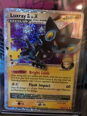 pokemon Luxary GL LV .X 25th Celebrations ultra rare holo | eBay