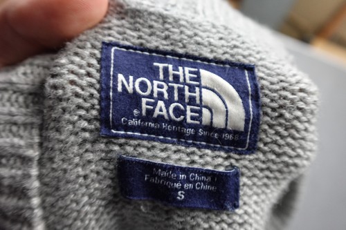 The North Face Cardigan Womens Small Wool Knit Sweater Hiking Outdoors Retro - Picture 10 of 11