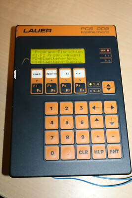 Lauer Operator Panel Typ PCS009 PG 009.204.1 011097 bedienpanel PCS 009