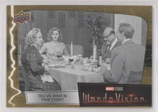 2022 Upper Deck Marvel Studios' WandaVision Gold Tell Us, What is Your Story? #9