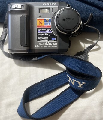Sony Digital Mavica MVC-FD85 1.3MP Floppy Disk Digital Camera - | eBay