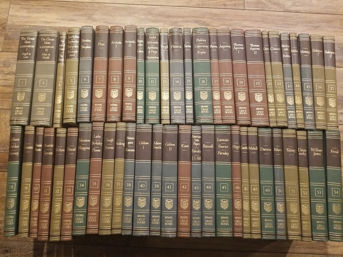 Great Books of the Western World Britannica 1952 1st Ed (Books