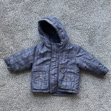 London Fog Boys Gray Sherpa Lined Puffer Jacket