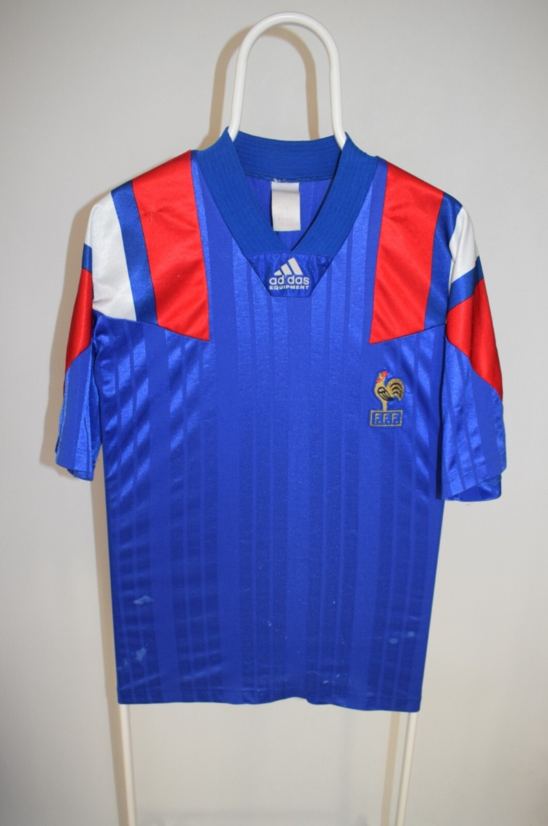 90s フランス代表 92年adidas EQUIPMENTサッカーユニフォーム 90s フランス代表 92年adidas EQUIPMENTサッカーユニフォーム