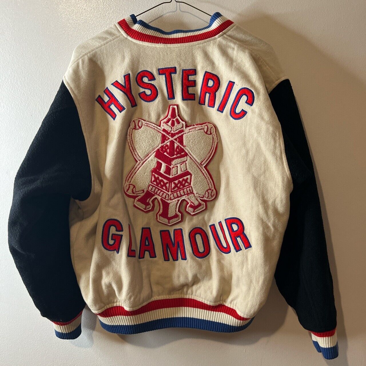 Hysteric Glamour Paris Varsity Jacket - Gem