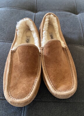 Ugg Ascot Corduroy II Slipper in Chestnut Men Size 10 EU43  display picture 2