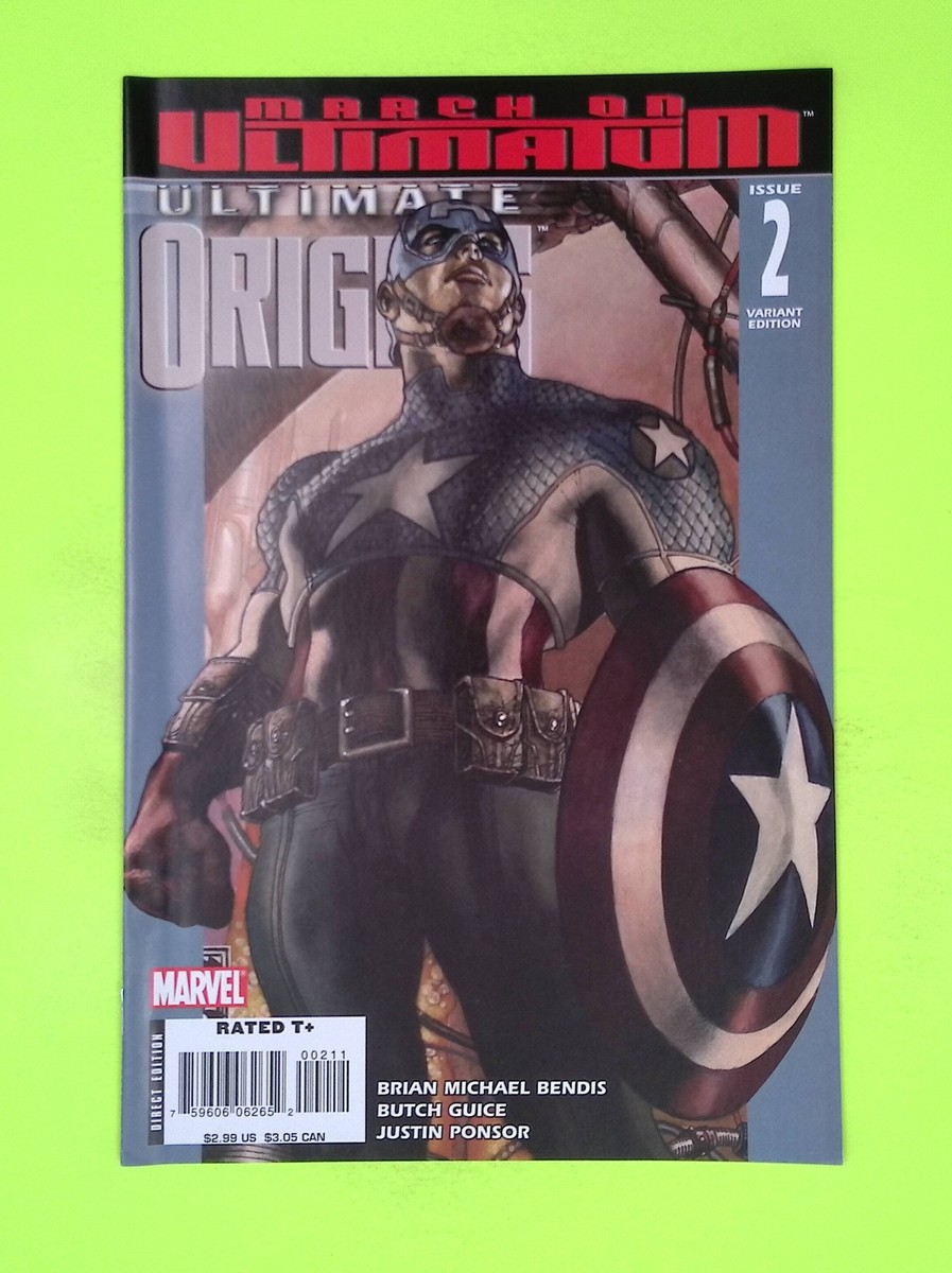 Ultimate Origins #2b 2008 Ultimate Marvel Variant 8.0 Comic
