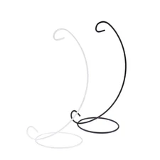 5PCS Bauble Holder Ornament Hanging Display Plant Stand Hanger Iron Home De DLAU