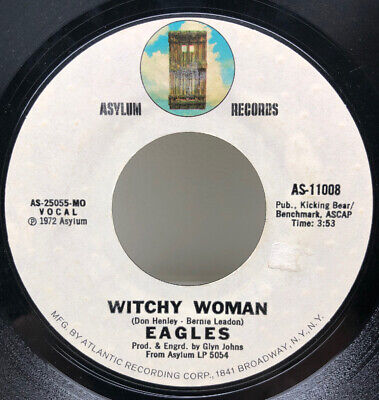 Eagles Witchy Woman Earlybird 45 Rpm Record As Ebay