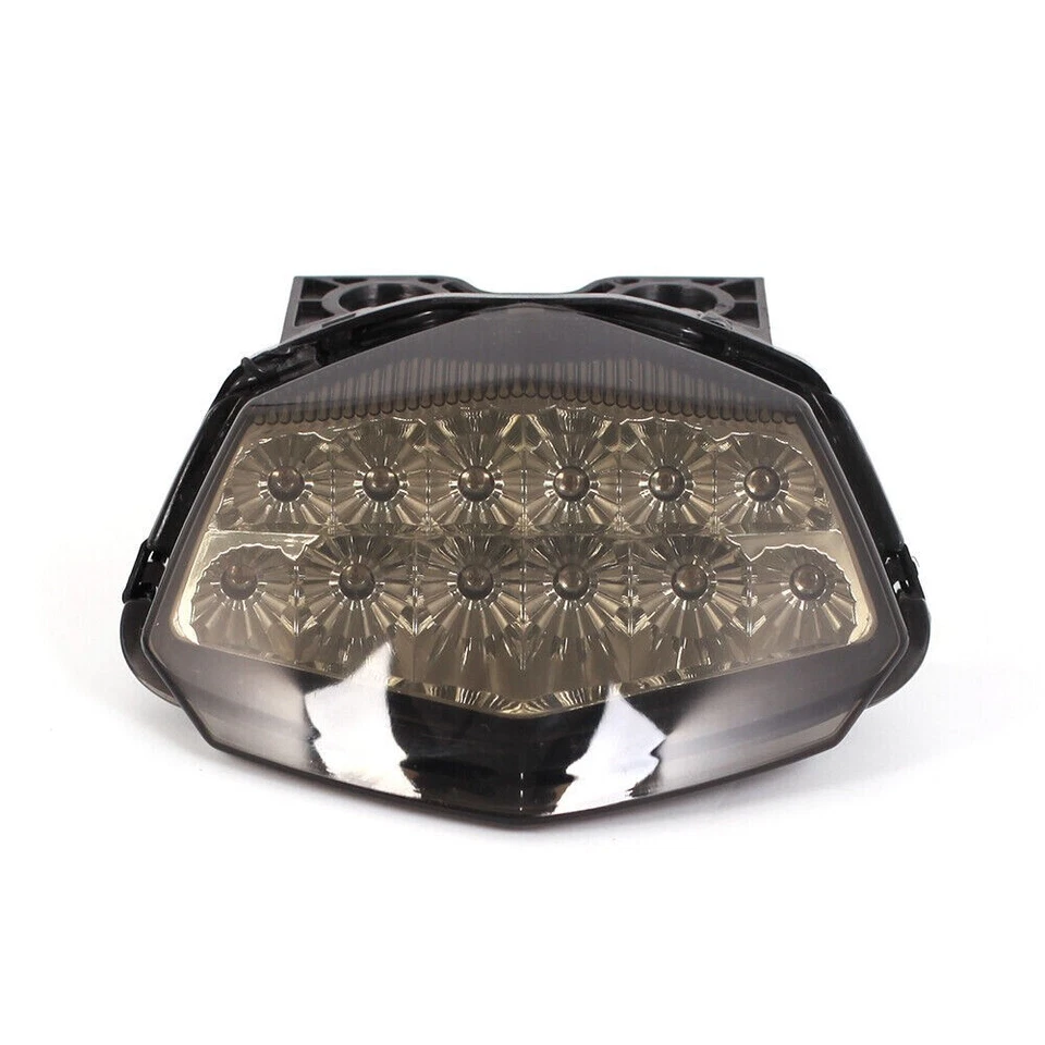 Luz trasera LED integrada intermitente intermitente para KAWASAKI NINJA250R 2008-2012 Foto 4 de 4