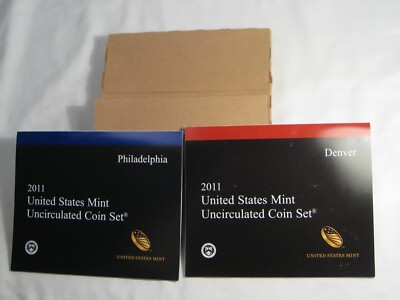 2011-PD US Mint Set W / Box. #36