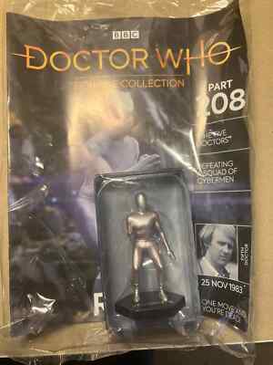 208 - Raston Roboterkrieger Doctor Who Eaglemoss versiegelte Magazinfigur Dr
