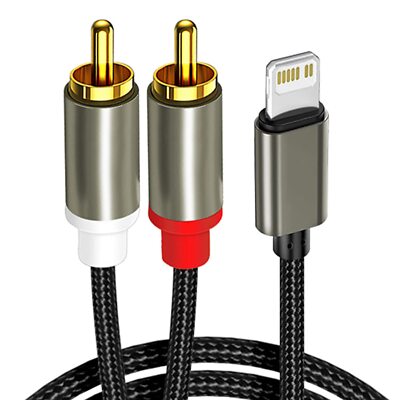 Rca Cable Aux To Lightning Cable Best Buy RCA Cable Compatible