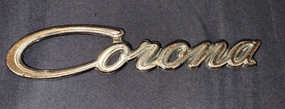 1977 Toyota Corona Script - Emblem Name Plate
