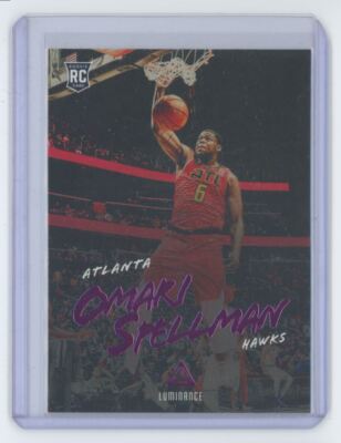 2018-19 Panini Luminance Omari Spellman Rookie Basketball Card #163