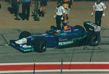 Nick Heidfeld "Sauber" Autogramm signed 20x30 cm Bild
