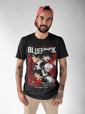 【新品未使用】FCRB BLUE LOCK L/S TEE RIN Itoshin Rin V2 Blue Lock Streetwear T-Shirt | Anime Ape