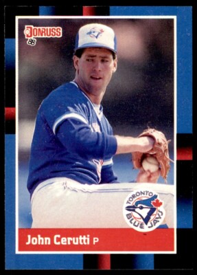 1988 Donruss - John Cerutti #321 Toronto Blue Jays Baseball Card