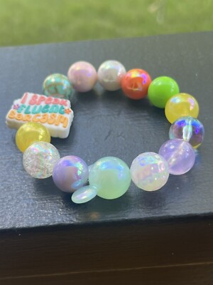 Handmade I Speak Fluent Sarcasm Beaded Bracelet