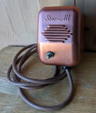 BAR-B-Q MOTOR AND SPIT. MODEL #WR4. COPPER CASE. STOR-ALL CORP.