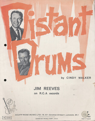 ''Distant Drums'' von Cindy Walker, aufgenommen von Jim Reeves