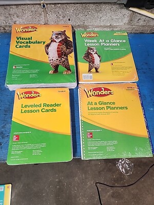 Reading Wonders Grade 4 New Leveled Reader Curriculum Vocabulary Cards Lesson+++