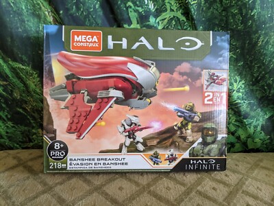 Mega Construx Halo Banished Banshee Brawl Brand New in Box 218 Pieces Fast  Ship!