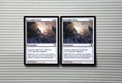 Magic: the Gathering Karten - Innistrad ~ Uncommon ~ Immaterielle Virtue x 2