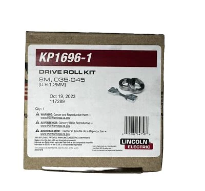 LINCOLN ELECTRIC Lincoln KP1696-1 / M27812 Drive Roll Kit Combination .035in / .045in Solid Wire.