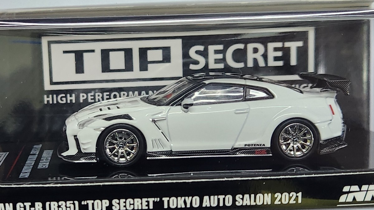 1:64 Inno64 Nissan GT-R R35 Top Secret Tokyo Auto Salon 2021