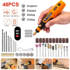 48pcs Abrasive Rotary Tool Accessories Grinding Sanding Polishing Cutting Set