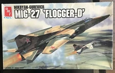 AMT/ERTL MiG-27 'Flogger-D' ground-attack fighter, 1:48 Scale Model Kit # 8877  