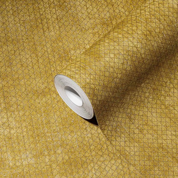 Vliestapete A.S. Creation Gelb Gold Metallic Muster Grafik 38826-5 (4,20€/1Qm)-image